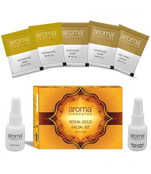 Aroma Treasure Royal Gold Facial Kit For Dry Skin 20g